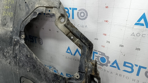 Mazda CX-5 17-24 engine guard with tears and broken fasteners