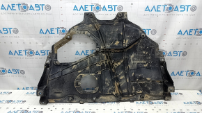 Mazda CX-5 17-24 engine guard with tears and broken fasteners