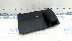 Start/Stop button cover for Toyota Venza 21-24, black, scratches