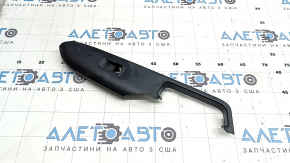Front right window lift control trim panel for Ford Mustang mk6 15-23 coupe, black, worn