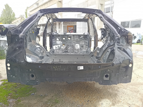 Rear panel Audi Q8 19-25 2 parts, on the body