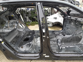 The central right body pillar of the Audi Q8 19-25 on the body