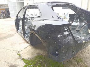 Rear left quarter wing for Audi Q8 19-25, black
