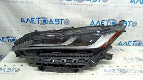 Left front headlight assembly for Toyota Venza 21-24 XLE Limited, lens, with mount, broken mount