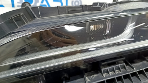 Left front headlight assembly for Toyota Venza 21-24 XLE Limited, lens, with mount, broken mount