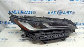 Right front headlight assembly for Toyota Venza 21-24 XLE Limited, lens, with mount