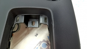 Toyota Venza 21-24 center console trim with cup holders, black