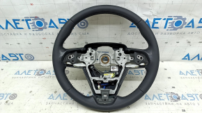 Naked steering wheel Toyota Venza 21-24 black leather with heating, with computer, scratches, scuffs