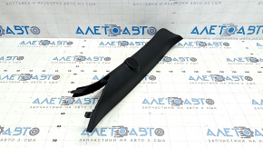 Upper left front pillar trim for Ford Mustang mk6 15-23 coupe, black, under the tweeter, scratches