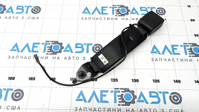 Left rear seat belt latch for Ford Mustang mk6 18-23 black