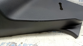 Lower left rear pillar trim for Toyota Venza 21-24, black, scratches