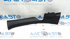 Rear left door sill trim for Mercedes GLC 16-22, black, broken fasteners, broken fasteners