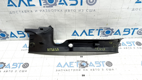 Rear left door sill trim for Mercedes GLC 16-22, black, broken fasteners, broken fasteners
