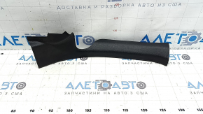 Black rear right door sill trim for Mercedes GLC 16-22, broken fasteners, broken fastener