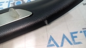 Door sill trim with illumination, front left, Toyota Venza 21-24, black, film-covered, dented
