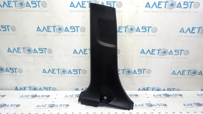 Lower left center pillar trim for Toyota Venza 21-24, black, scratches