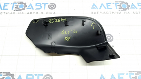 Mercedes GLC 16-22 black, small, lower left rear pillar trim, broken guide, broken mount