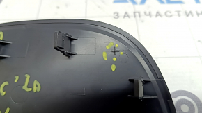 Mercedes GLC 16-22 black, small, lower left rear pillar trim, broken guide, broken mount