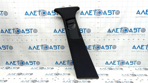 Mercedes GLC 16-22 center pillar trim, upper left, black, worn
