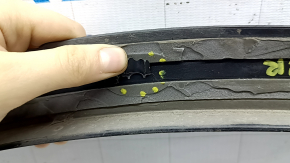 Rear right fender arch trim Mercedes GLC 300/350e/43 16-22 SUV structure, scratches, torn guides, crack in the mount