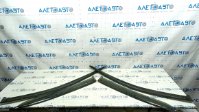 Door deflectors (set) for Toyota Venza 21-, scratches