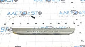 Mercedes GLC 20-22 front left outer door sill trim, chrome with backlight, scratches, dents