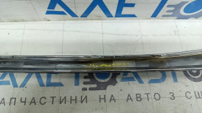 Upper right front bumper molding for Toyota Venza 21-24, chrome, sand, broken fasteners