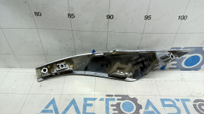 Front bumper molding, lower right, Toyota Venza 21-24, chrome, sand, scratches, chip