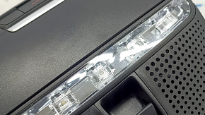 Mercedes GLC 20-22 front headlight for panoramic lights, black, scratches