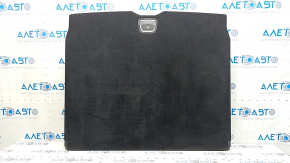 The trunk floor of a Mercedes GLC 20-22 is black, with scratches on the handle.