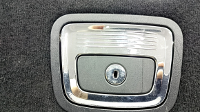 The trunk floor of a Mercedes GLC 20-22 is black, with scratches on the handle.