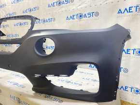 Bare front bumper BMW X5 F15 14-18 for 2 parking sensors, without reflectors