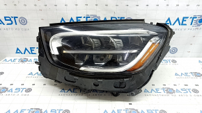 Mercedes GLC 20-22 LED front left headlight assembly with seal, sand
