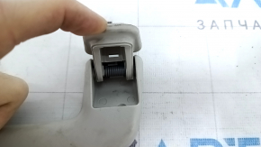 Lincoln MKZ 13-16 rear right headliner handle, gray, without caps, for cleaning