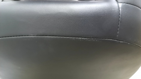 Toyota Venza 21-24 electric driver's seat with airbag, black leather, heated, ventilated, perforated, Limited, dry-cleanable, whitened leather, scuffs