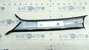 Audi A4 B9 17-17 black, scratched upper right front pillar trim