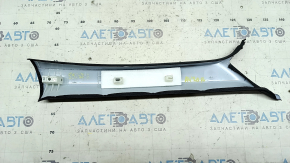 Upper left front pillar trim for Audi A4 B9 17-17 black