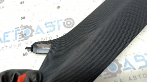 Upper left front pillar trim for Audi A4 B9 17-17 black