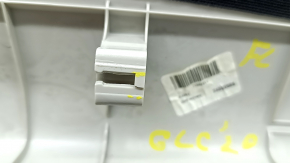 Mercedes GLC 16-22 black front pillar trim, left upper, broken mount