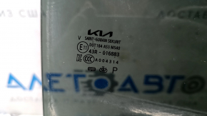 Kia EV6 rear right door glass, 22-24 tinted