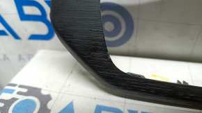Left front panel trim for Audi A4 B9 17-25, natural gray wood, broken mount, chips