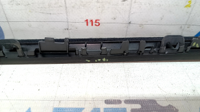 Right front panel trim for Audi A4 B9 17-25, natural gray wood, quattro, scratch, broken fasteners