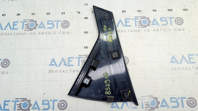 Rear right side door trim for Kia EV6 22-24, scratches, broken fasteners, chipped corner