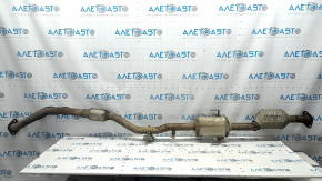 Exhaust line middle section with catalytic converter Mazda CX-5 18-21 AWD 2.5 with damper
