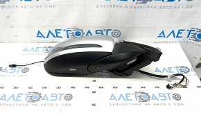 Right side mirror assembly for Mercedes GLC 16-22 8+8+2, turn signal, heated, backlight, BSM, white, worn
