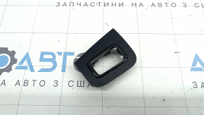 Mercedes GLC 16-22 front right window lift control trim, black, butt