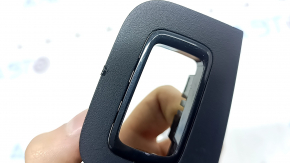 Mercedes GLC 16-22 front right window lift control trim, black, butt