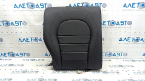Mercedes GLC 16-22 rear seat backrest, 2nd row, right, black leather, gray stitching, perforation