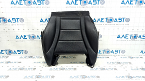Lower passenger seat trim for Mercedes GLC 16-22, black leather