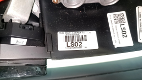 Kia EV6 22-24 black leather steering wheel with heating, GT-Line, with buttons and paddles